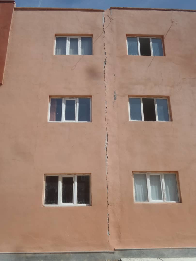 خسارت های زلزله در یاسوج به روایت تصویر