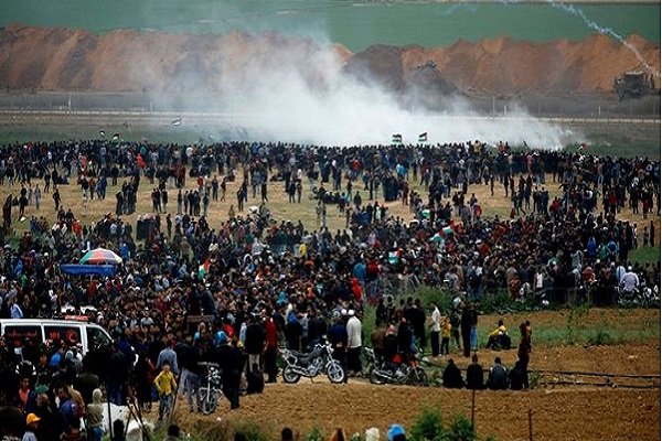 شهادت ۴۹ فلسطینی و زخمی شدن حدود ۷۰۰۰ نفر در تظاهرات&zwnj;های بازگشت