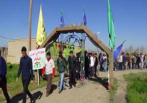 شرکت گسترده دانش آموزان مهابادی در اردوی عملی آمادگی دفاعی