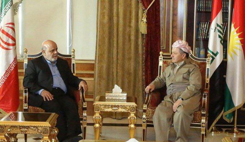 مسعود بارزانی با سفیر ایران در عراق دیدار و گفت&zwnj;وگو کرد