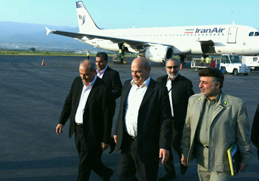 ورود معاون رئیس جمهوری و رئیس سازمان محیط زیست کشور به گرگان