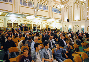 جشن نیمه شعبان در مرکز اسلامی انگلیس + فیلم