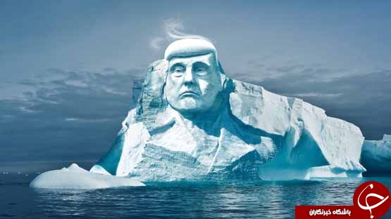 تصاویر روز: از چاقترین کودک جهان با 180 کیلوگرم وزن تا تراشیدن چهره ترامپ روی کوه یخ