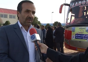اعزام ٤٠٠ نفر از دانش آموزان مهدی یار به مشهد مقدس