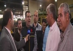 روش جالب خبرنگار برای آشنایی شیرازی‌ها با نحوه تولید لاستیک + فیلم