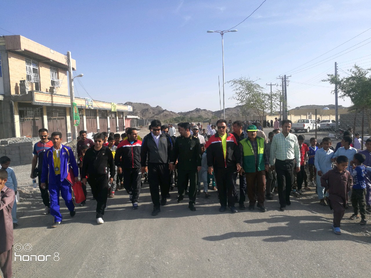 برگزاری همایش پیاده روی خانوادگی در رمشک + تصاویر