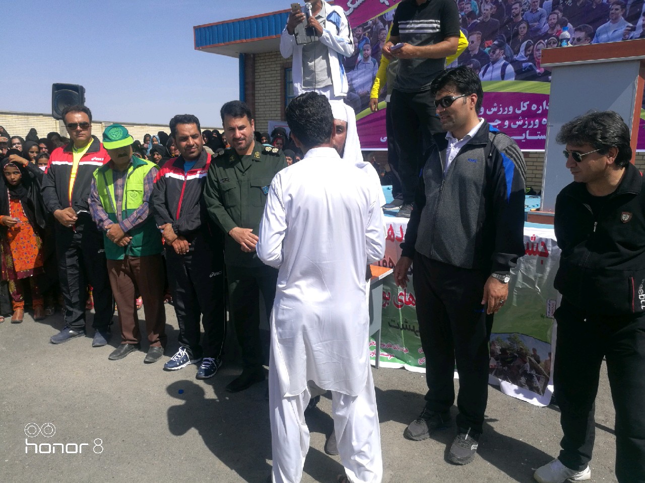 برگزاری همایش پیاده روی خانوادگی در رمشک + تصاویر