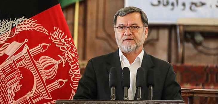 دانش: هیچ پاسخ مثبتی از سوی طالبان در پروسه صلح دریافت نکرده ایم