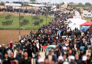 زخمی شدن ۴۳۱ فلسطینی در ششمین راهپیمایی بازگشت