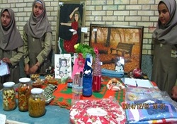 برپایی بازارچه کار در مدارس نهاوند