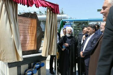 آغاز بهره برداری از کارخانه  کارخانه پارس فولاد سبزوار در منطقه جوین