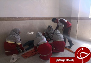 برگزاری مانور زلزله همزمان با هفته هلال احمر در یزد