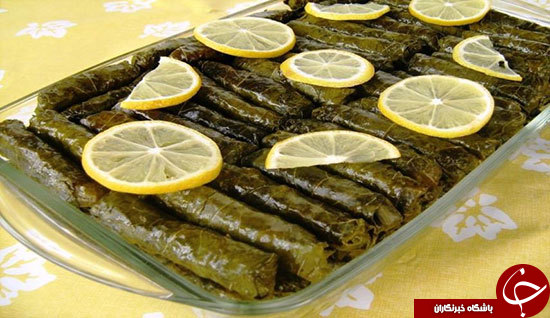 طرز تهیه انواع دلمه برگ مو