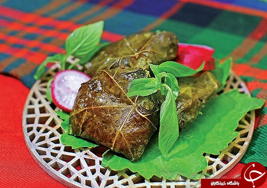 طرز تهیه انواع دلمه برگ مو