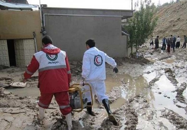 امدادرسانی هلال احمر به سیل زدگان در ۱۵ استان کشور