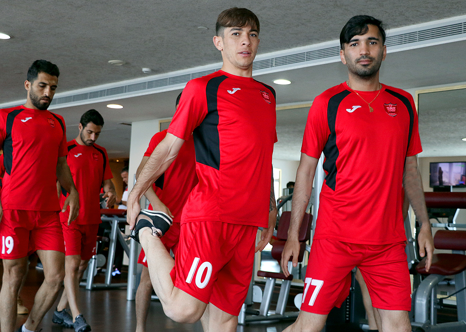 اخبار اردوی پرسپولیس قبل از دیدار با الجزیره امارات