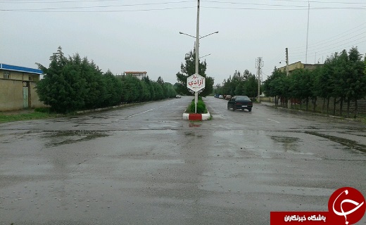 بارش باران در آذربایجان غربی+تصاویر