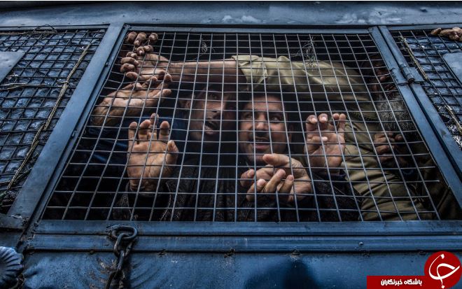 ///تصاویر روز: از دیدار وزرای خارجه آمریکا و انگلیس تا سلفی یک عکاس با یک پرتوماهی غولپیکر