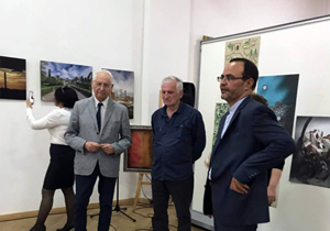 برگزاری نمایشگاه هنرمندان شیرازی در دانشگاه تفلیس