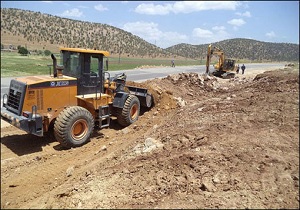 بهسازی مسیر عشایری در دزفول
