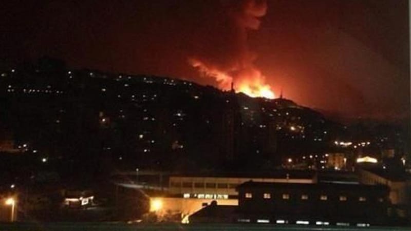 صدای انفجار در نهاریا واقع در شمال فلسطین اشغالی به گوش رسید