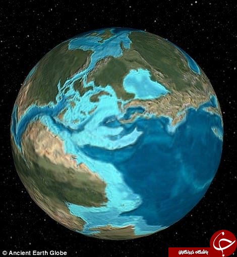 نقشه&zwnj; زمین در 600 میلیون سال گذشته