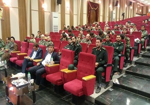 برگزاری اولین همایش سیاسی فرماندهان نیرو‌های مسلح استان قزوین