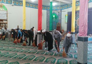 غبارروبی 2 هزار مسجد شهری و روستایی در خراسان جنوبی