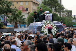 تشییع پیکر مطهر آیت الله محمد رضا حدائق در شیراز
