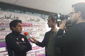جدال نفسگیر بازیکان تیم فوتبال سپیدرود مقابل تیم فولاد خوزستان