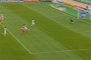 گل اول پرسپولیس به ذوب آهن + فیلم