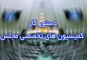 دستور کار کمیسیون&zwnj;های تخصصی مجلس/حضور 9 وزیر درجلسات کمیسیون&zwnj;ها