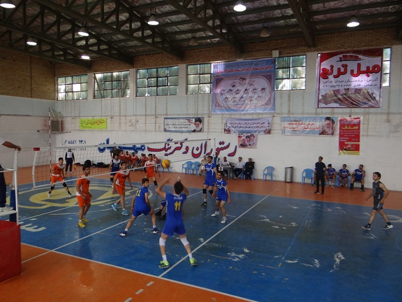 مسابقات والیبال دسته یک خراسان رضوی در بردسکن