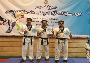 کسب مدال نقره توسط تیم پومسه بالای 19سال هیات تکواندو استان یزد