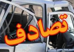 پنج مصدوم در حادثه رانندگی