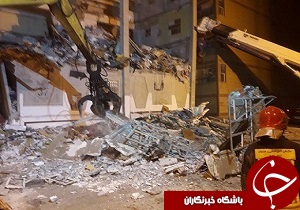 افزایش تعداد مصدومان حادثه ریزش مجتمع مسکونی 4 طبقه در اهواز