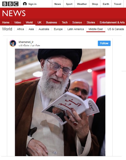 بازتاب عکس اینستاگرام رهبر انقلاب در رسانه&zwnj;های خارجی
