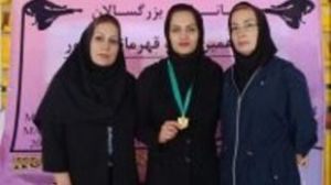 قهرمانی بانوی گیلانی در رقابت های کونگ فوی کشوری