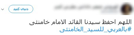 ابراز ارادت کاربران عرب زبان به رهبر انقلاب +تصاویر