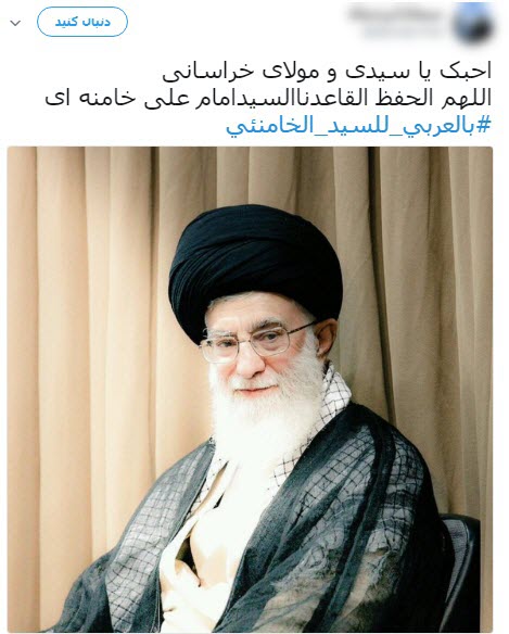 ابراز ارادت کاربران عرب زبان به رهبر انقلاب +تصاویر