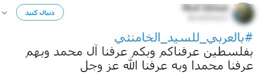 ابراز ارادت کاربران عرب زبان به رهبر انقلاب +تصاویر