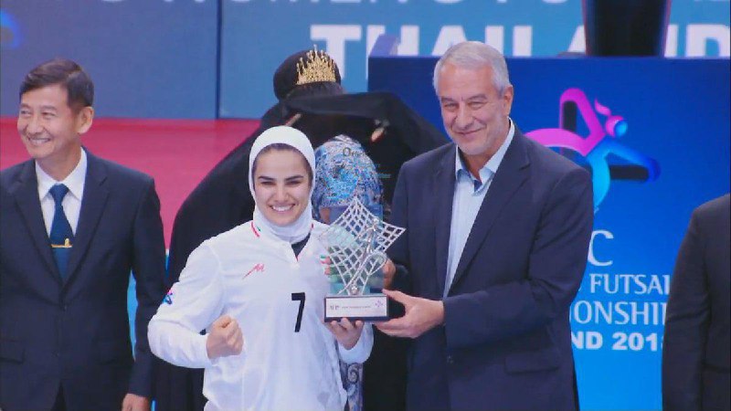 تیم ملی ایران ۵ - ژاپن ۲ / بانوان فوتسال کشورمان بر بام آسیا ایستادند