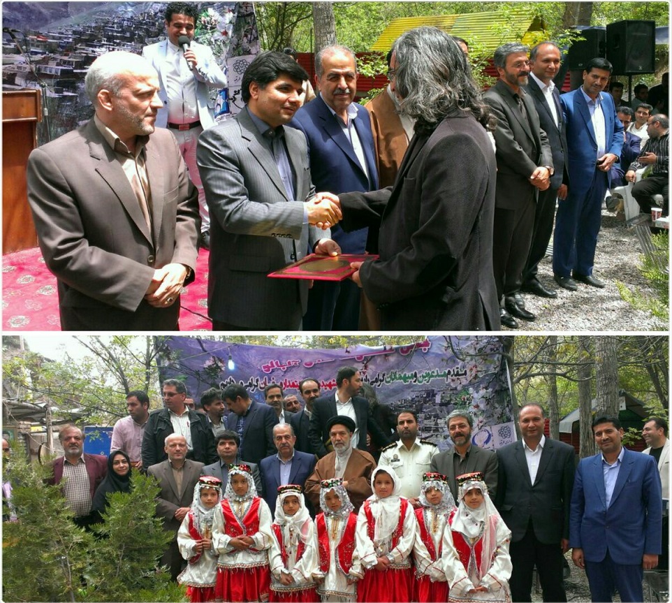 برگزاری جشنواره شکوفه های آلبالو در روستای مغان در شهرستان طرقبه شاندیز