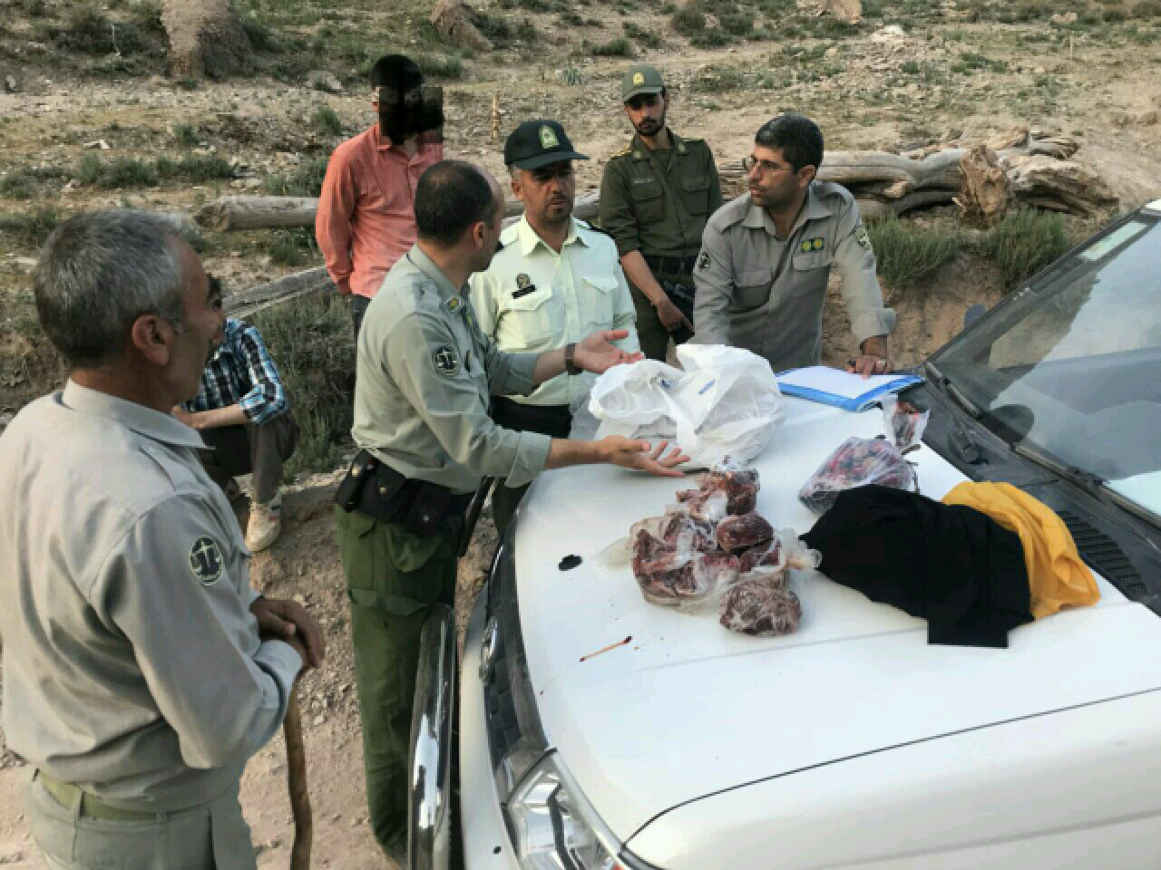 دستگیری شکارچی حرفه ای در شهرستان درگز