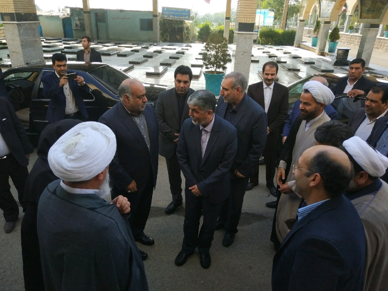 وزیر فرهنگ و ارشاد اسلامی بامداد امروز وارد کرمانشاه شد