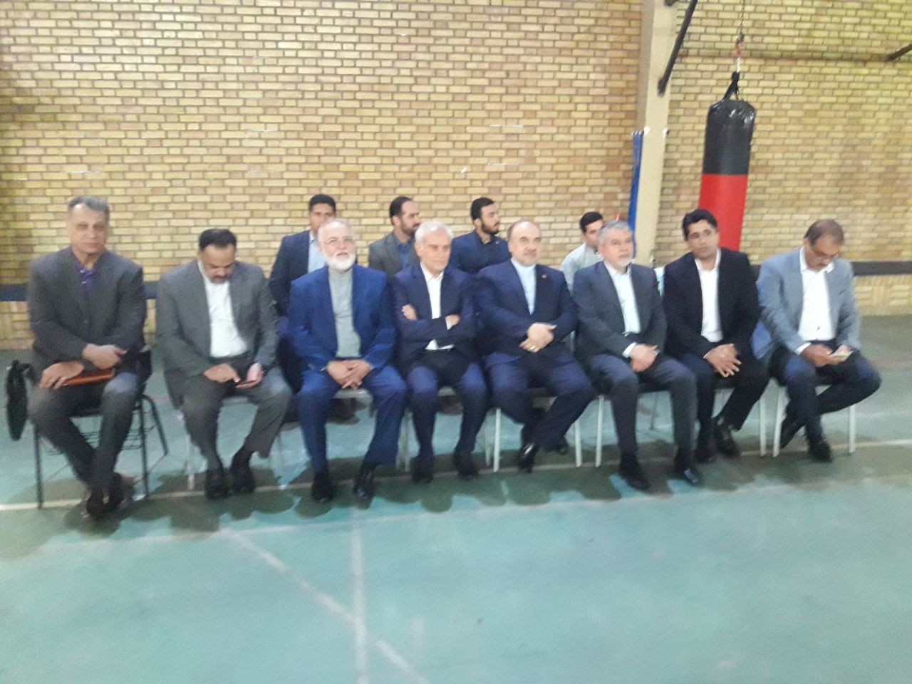 بازدید وزیر ورزش و جوانان از اردوی تیم ملی بوکس