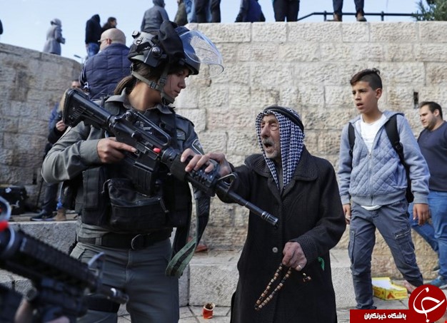 تظاهرات گسترده مردم فلسطین در اعتراض به انتقال سفارت آمریکا به قدس + تصاویر