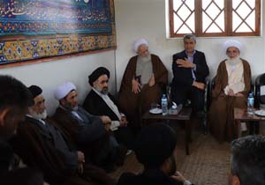 دیدار علمای مرکز استان مازندران با آیت‌الله نوری همدانی