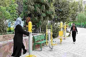 افتتاح پارک بانوان اراک در روز عیدفطر