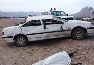 واژگونی پژو پارس ۳ کشته برجای گذشت
